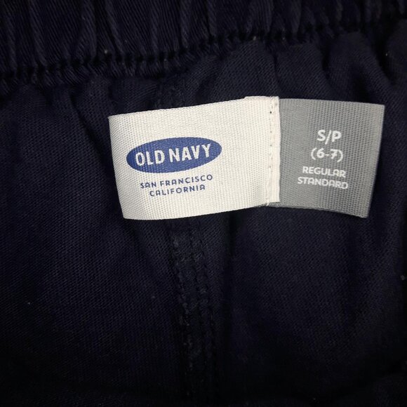 💥3/$25💥 Old Navy Girls Uniform Skort Skirt Shorts Navy Blue size S (6-7) - Picture 3 of 3